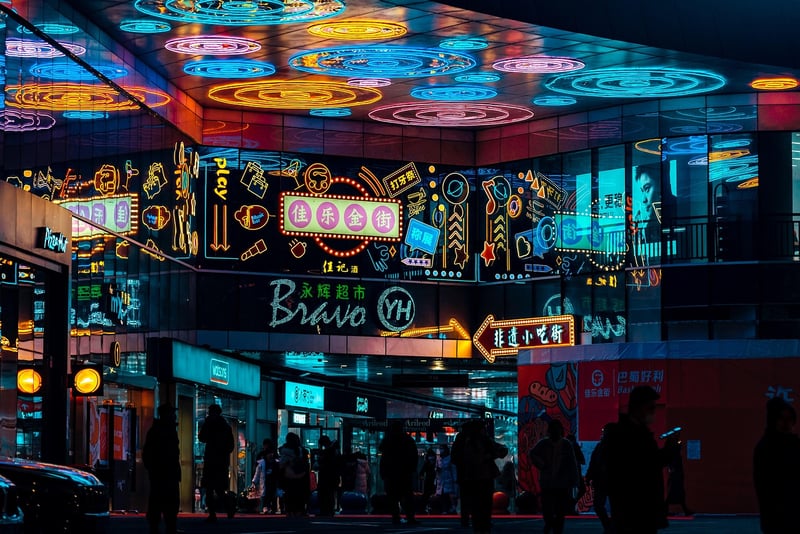 Urban City Night